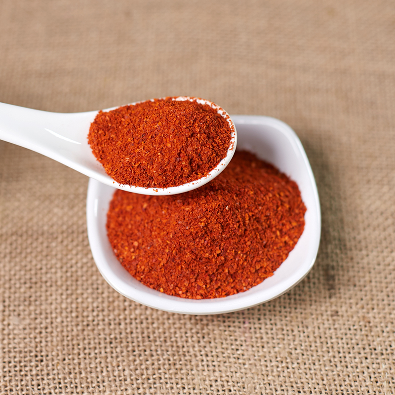 Peperoncino disidratato in polvere