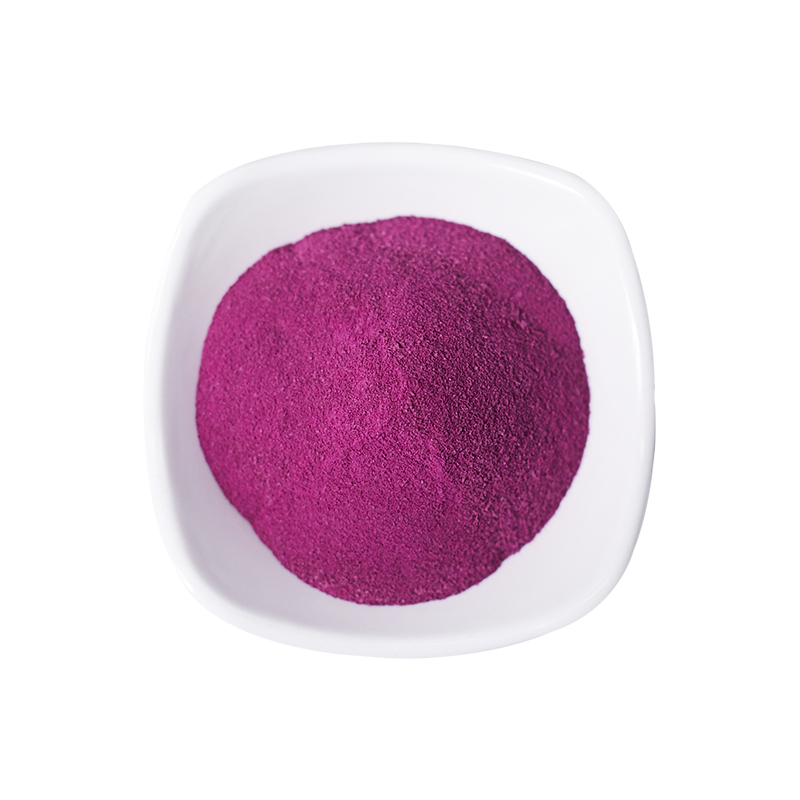 Polvere di patate dolci viola disidratata